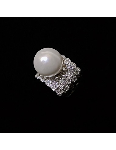 ICECITY bague Perle des Neiges Pour