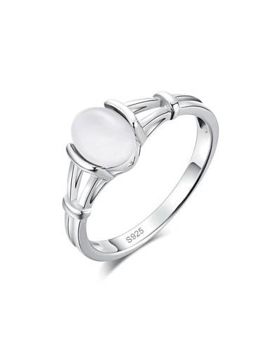 Bague en Pierre de Lune Blanche "Sérénité" online