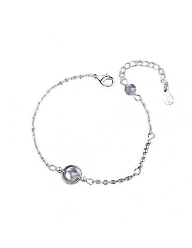 Bracelet Argent et Pierre de Lune  ''Umbriel'' Le MVP de beaucoup