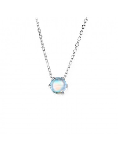 Collier Pierre de Lune Arc en Ciel  ''Harmonie'' pas chere