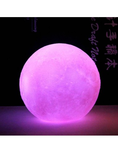 Lampe Lune Violette  ''Brume'' JUSQU'A -70%! 