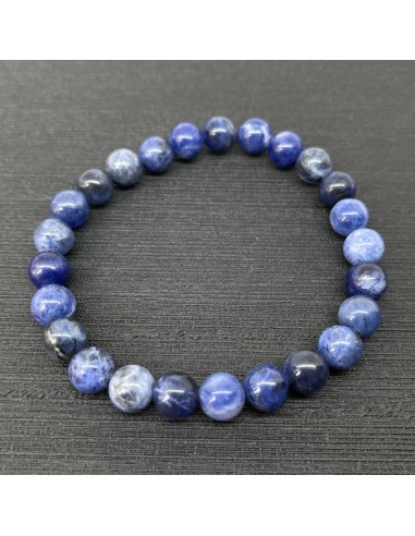 Bracelet SODALITE 8mm à prix réduit toute l'année