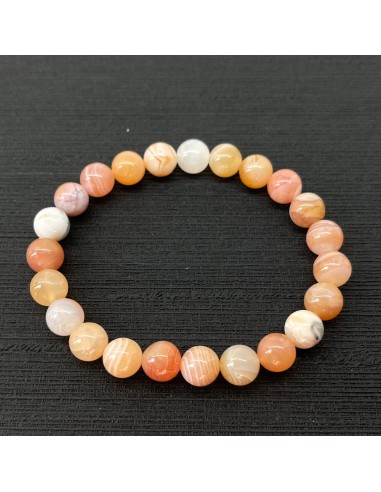 Bracelet AGATE ORANGE DU BOTSWANA Toutes les collections ici