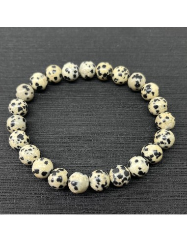 Bracelet JASPE DALMATIEN pour bénéficier 